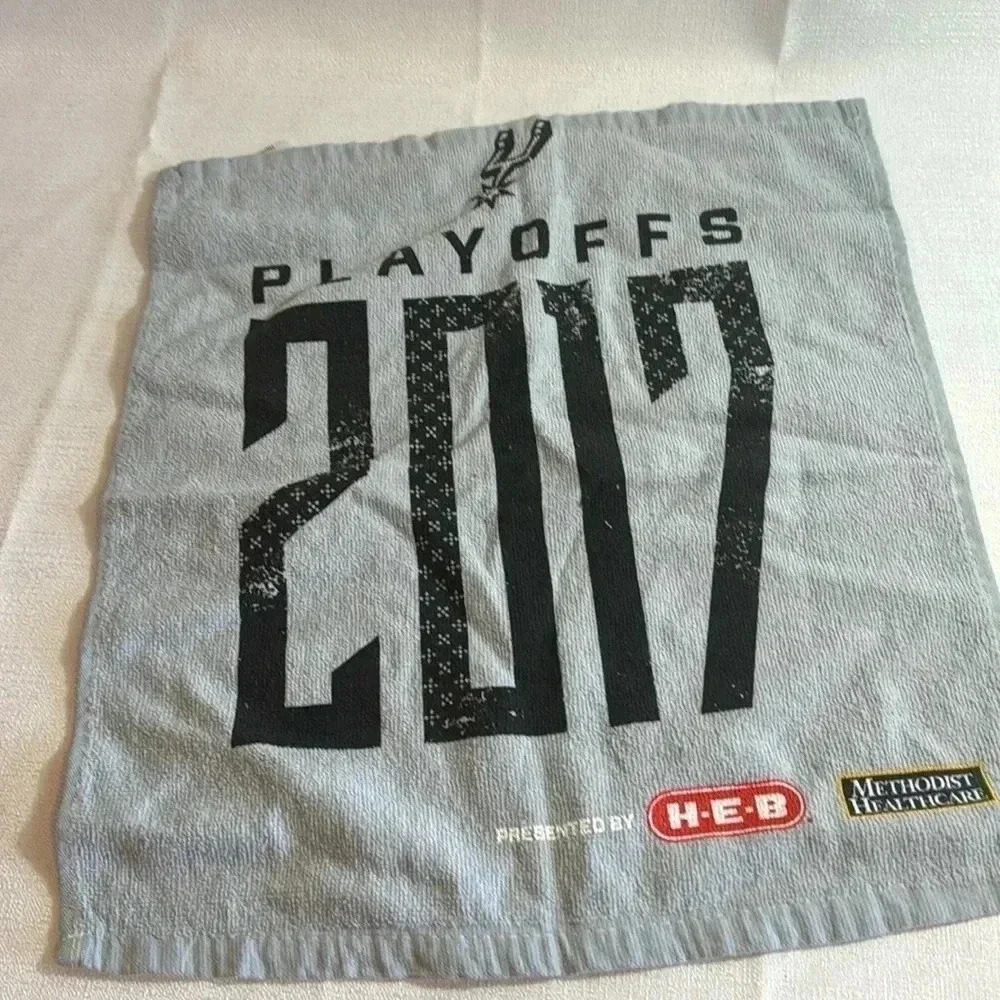 NBA 2017 PLAYOFFS San Antonio‎ Spurs Rally Towel NEW